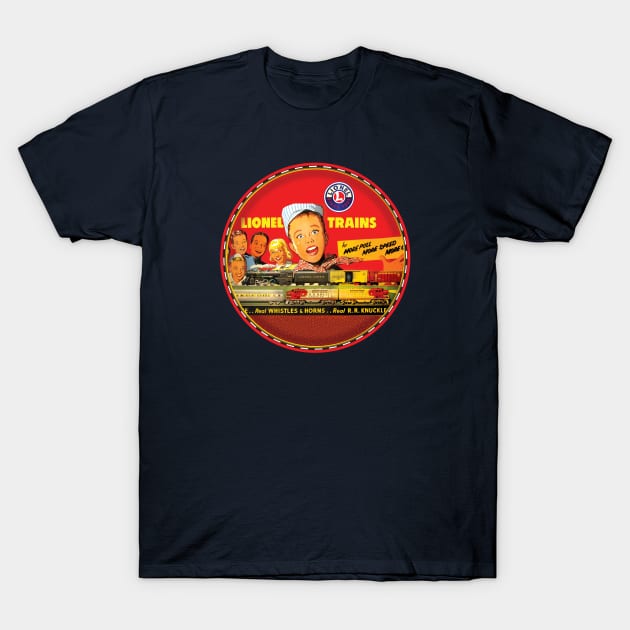 Lionel Model Trains USA T-Shirt by Midcenturydave